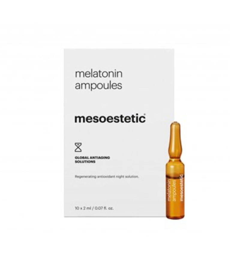 Mesoestetic melatonin ampoules 10x2ml - Pro Esthetic Solutions